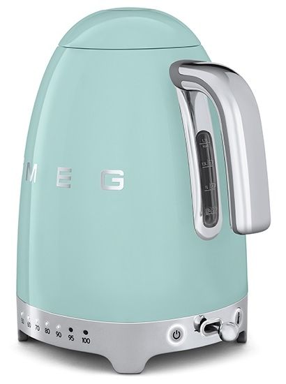 Smeg Retro Style Variable Temperature Kettle ,Pastel Green