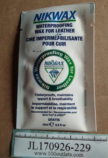 Nikwax Waterproofing Wax for Leather