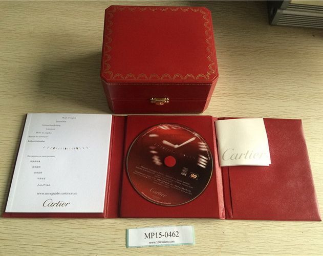 CARTIER empty Watch box New with User BOOK and CD on 100outlets