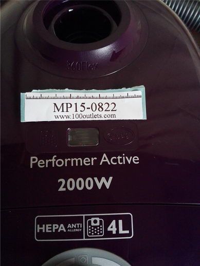 Beoordeling Muildier Spreek uit Philips FC8651/01 PerformerActive Vacuum Cleaner Purple 2000W HEPA10 4L on  100outlets.com