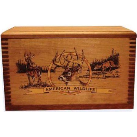 Outers Wood Ammo Box 98077