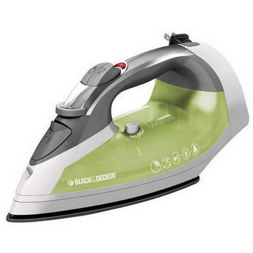  Black+Decker ICR06X Xpress Steam Cord Reel Iron, Grey