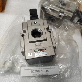 Solenoid Valve (VG342R-5D-06F-Q) 3-Port, Pilot Operated, Poppet Type, Rubber Seal, VG342 Serie